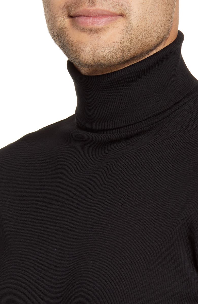 BOSS Tenore Cotton Turtleneck Sweater, Alternate, color, 