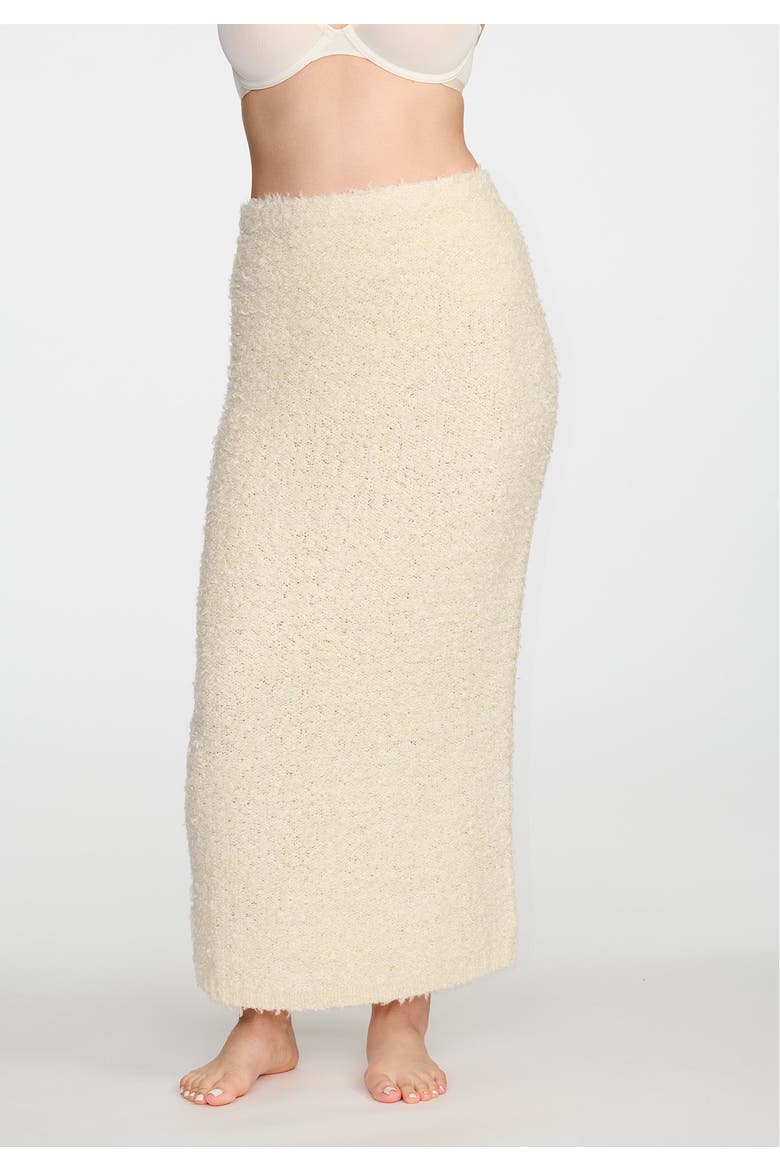 The Midi Skirt  Boucle, Alternate, color, CREAM