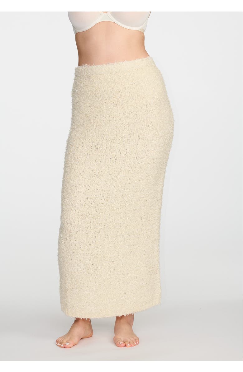 CUUP The Midi Skirt- Boucle, Alternate, color, Cream