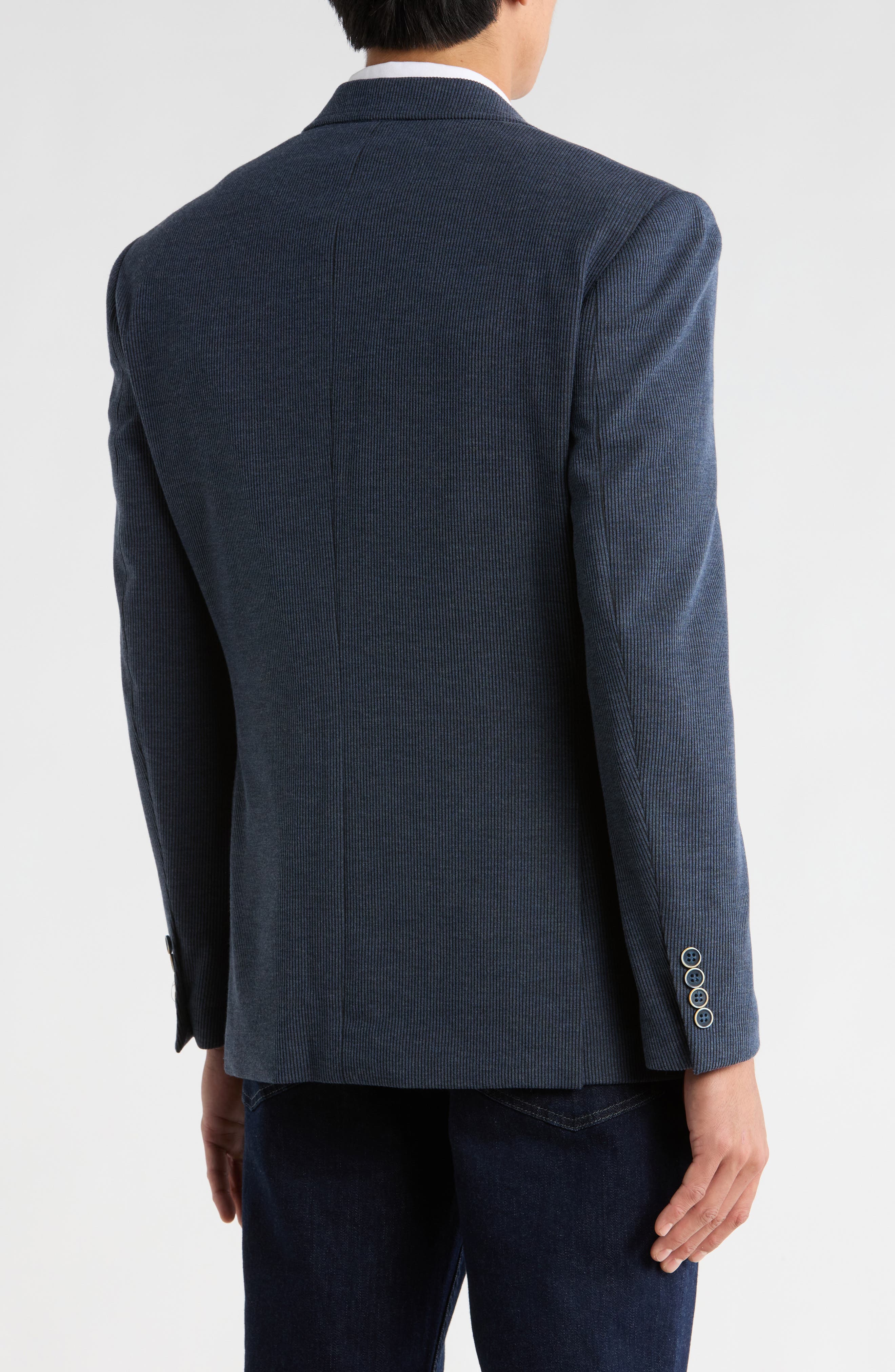 Rib Knit Blazer - image 2