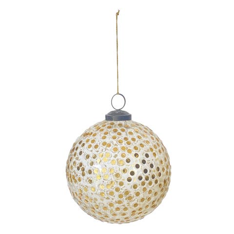 Glass Mosaic Ball Ornament