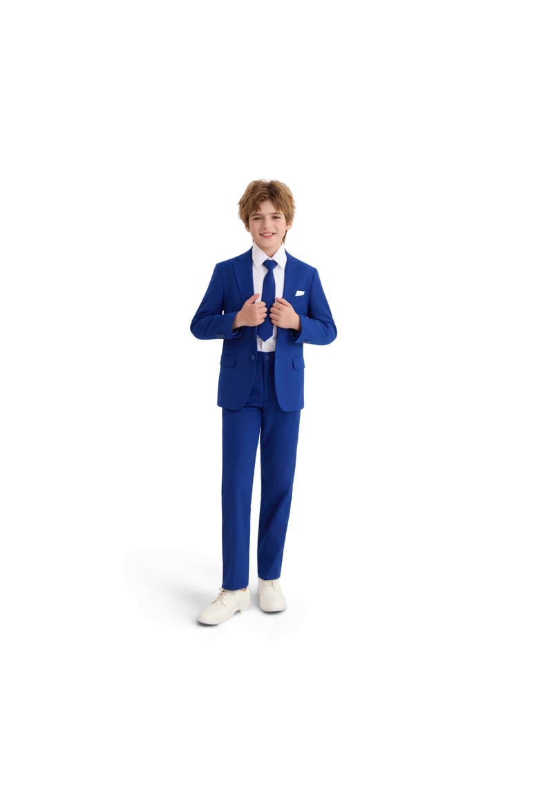 Royal Four-Piece Tailored Suit Set, Alternate, color, Blue