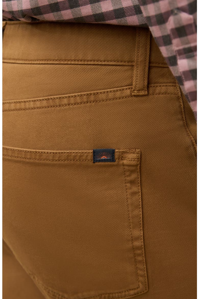 Reserve Classic Fit Stretch Cotton Twill 5-Pocket Pants, Alternate, color, KODIAK BROWN