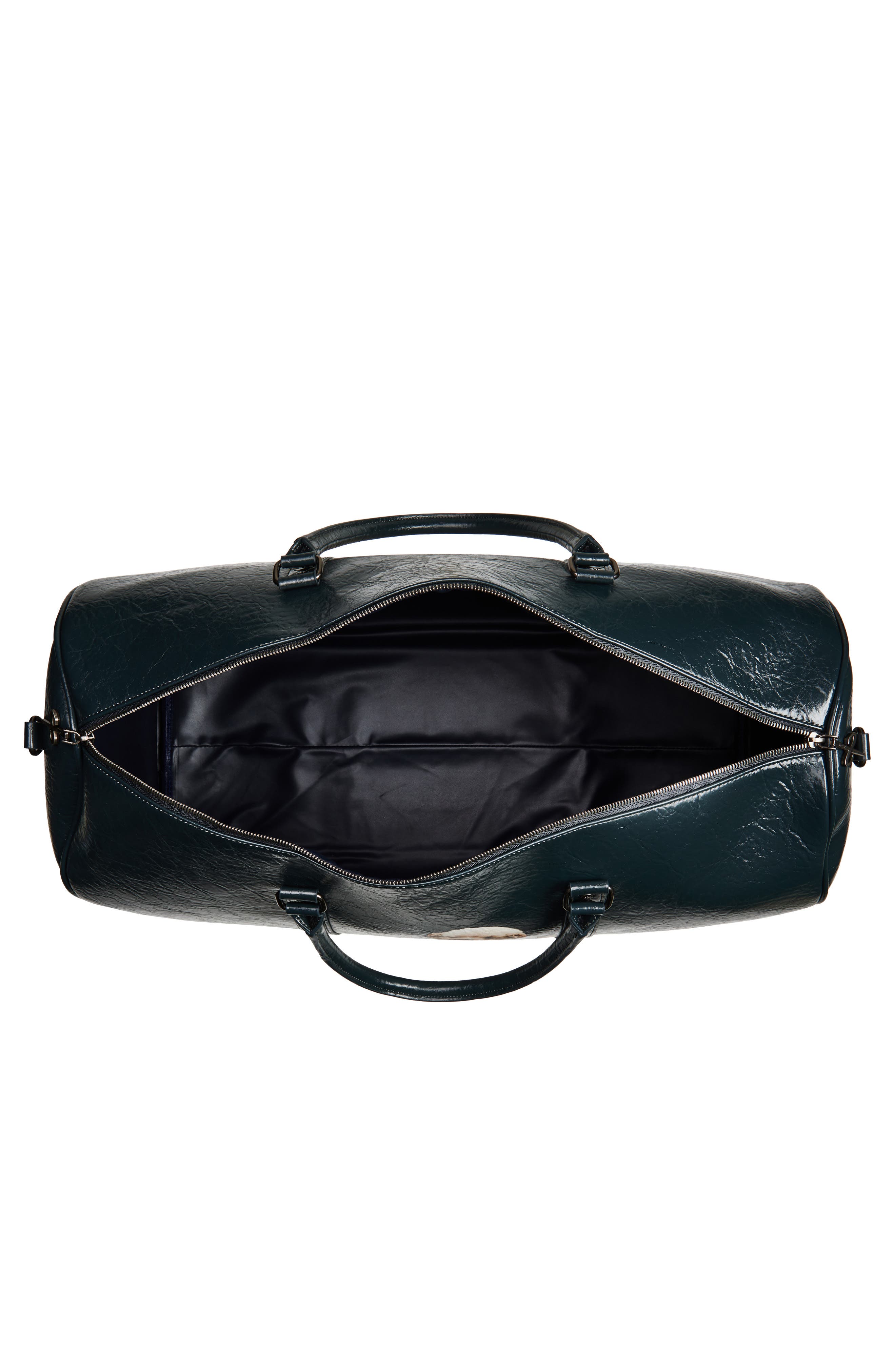 SANTO STUDIO Nyjah Huston Navy Duffel Bag, Alternate, color, Blue