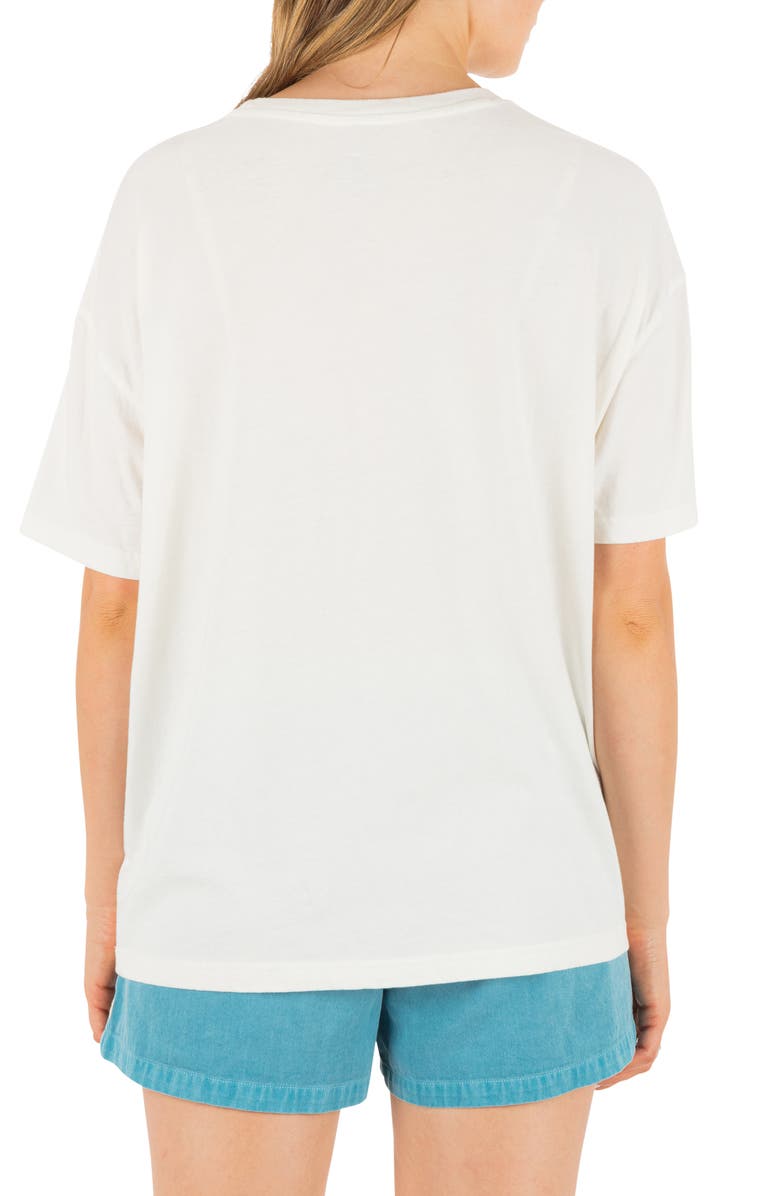Hurley Fair Winds Relaxed Fit Graphic T-Shirt, Alternate, color, Tofu