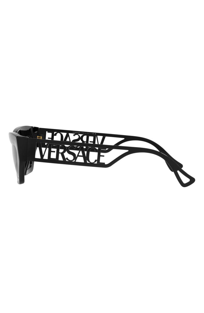 Versace 53mm Irregular Sunglasses, Alternate, color,