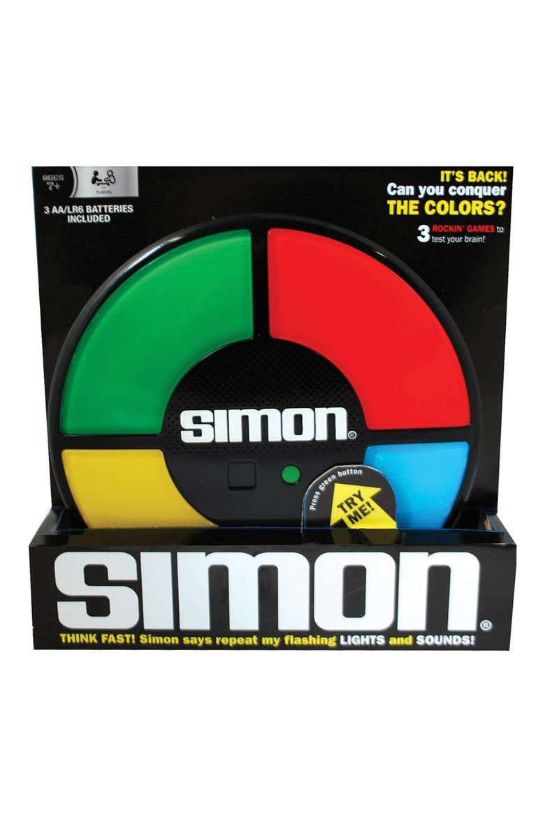 'Simon' Memory Game, Alternate, color, NO COLOR