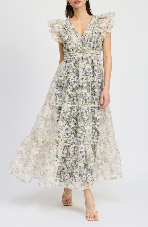 Jules Floral Midi Dress