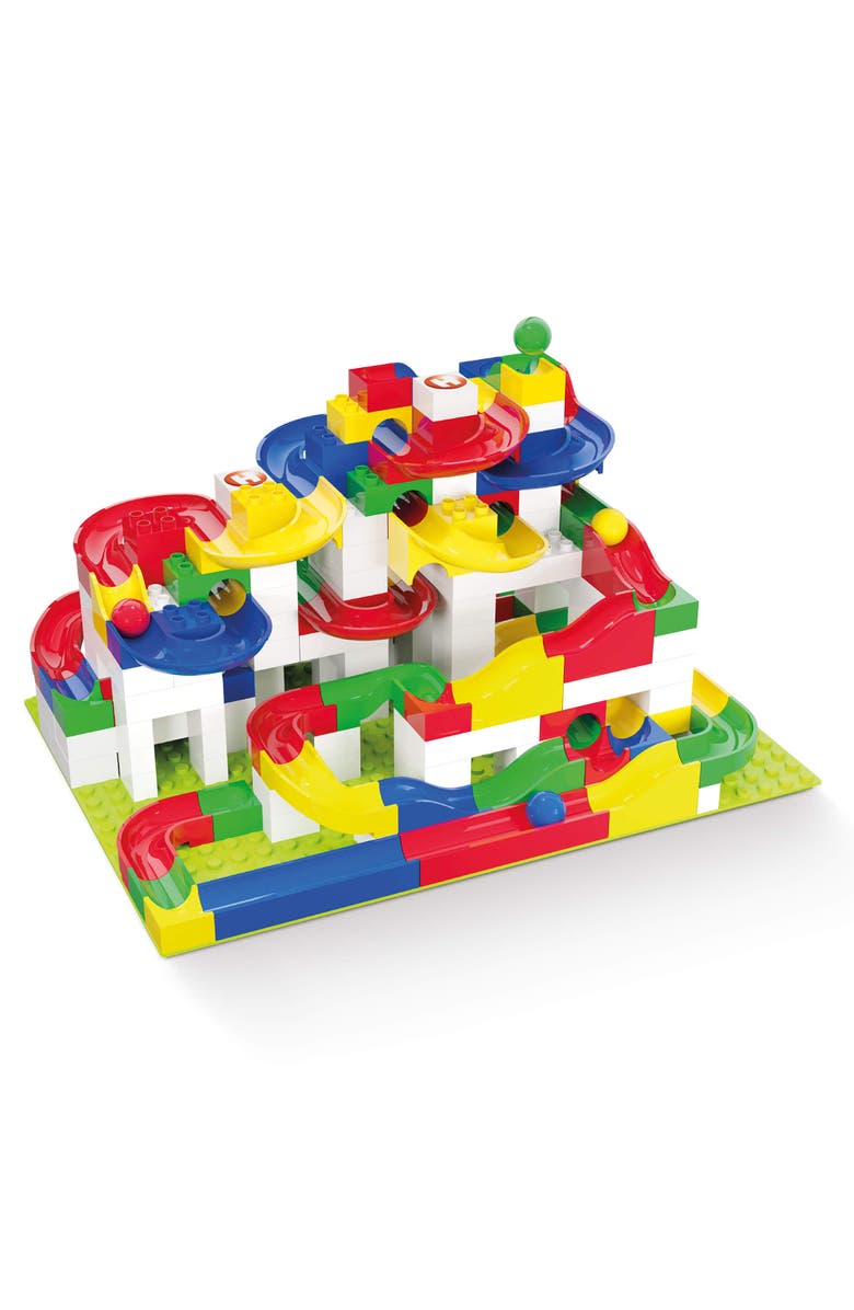 Hubelino Marble Run - 200-Piece Big Building Box - The Original! Made in Germany! - Certified and Award-Winning Marble Run - 100% Compatible with Other Building Sets, Alternate, color, Multi