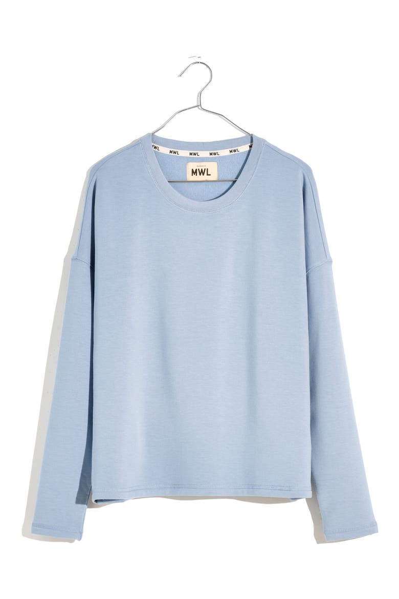 MWL Superbrushed Easygoing Sweatshirt, Alternate, color, TERRACE BLUE