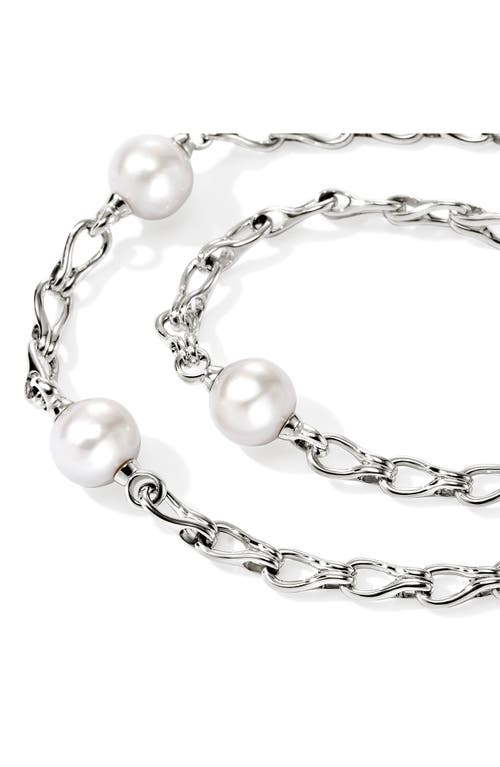 John Hardy Surf Silver Link Bracelet In Silver