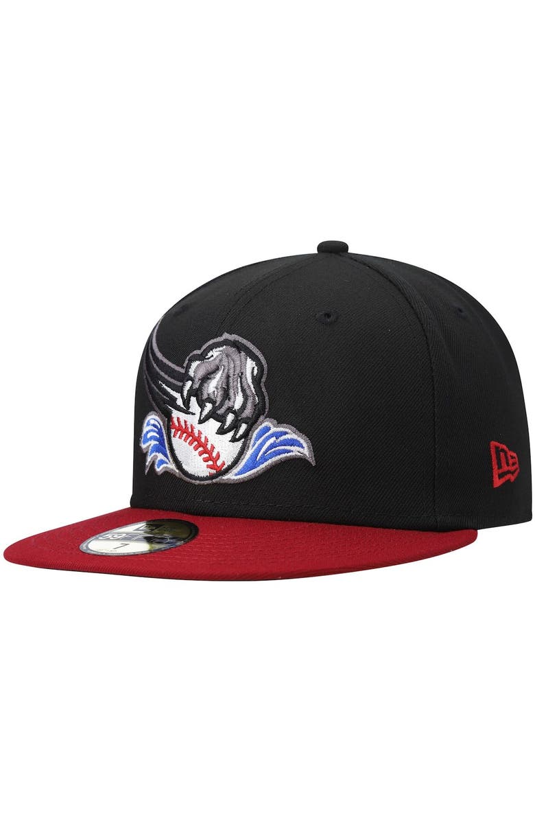 New Era Men's New Era Black Sacramento River Cats Authentic Collection Team Alternate 59FIFTY Fitted Hat, Main, color, Black