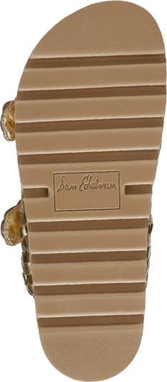 Tiffanie Woven Two-Strap Sandal
