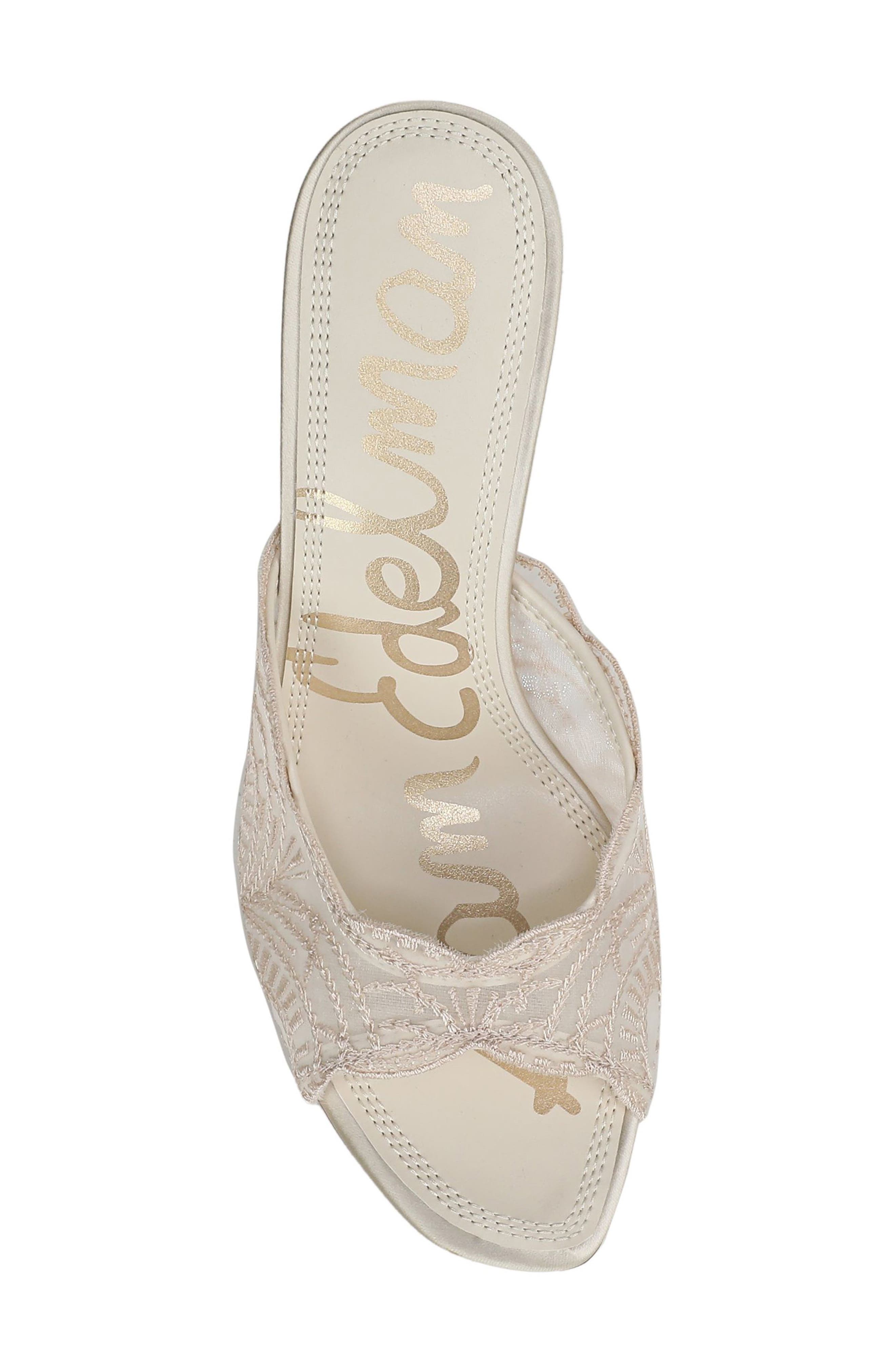 Iva Mesh Sandal, Alternate, color, MODERN IVORY