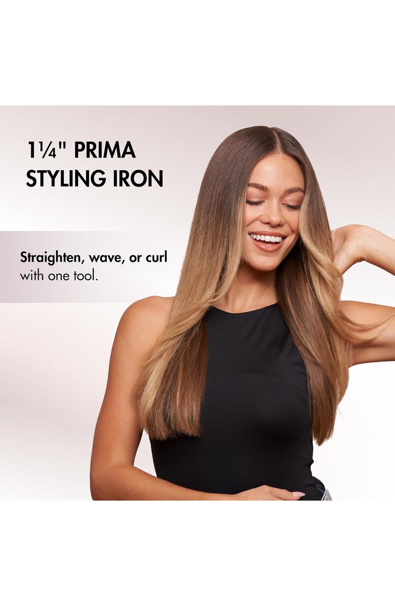 BaBylissPRO Nano Titanium Limited Edition 1¼" Prima3000 Stainless Steel Styling Iron, Alternate, color, Pink