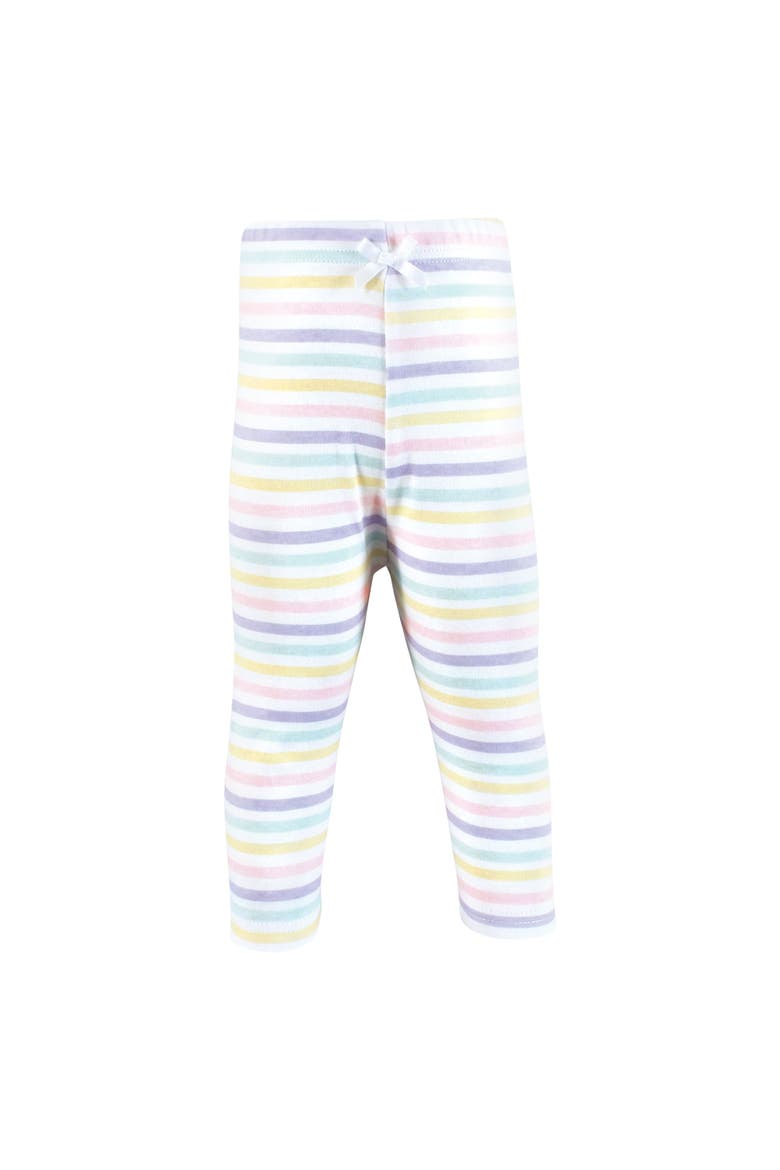 Soft Cotton Knotted Bow Pants, Alternate, color, Easter Bunny Pink