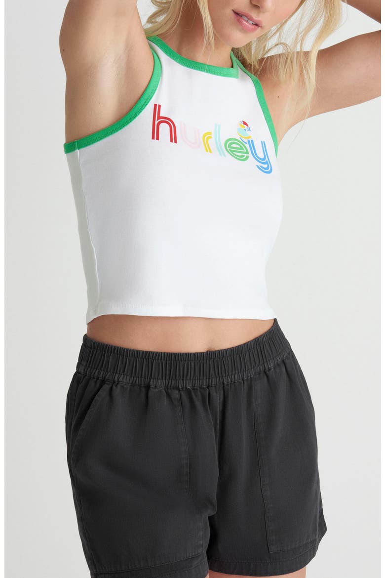 Troppo Logo Cotton Tank, Alternate, color, WHITE