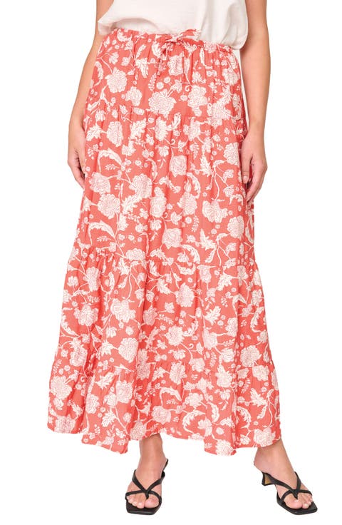 Tiered Maxi Skirt
