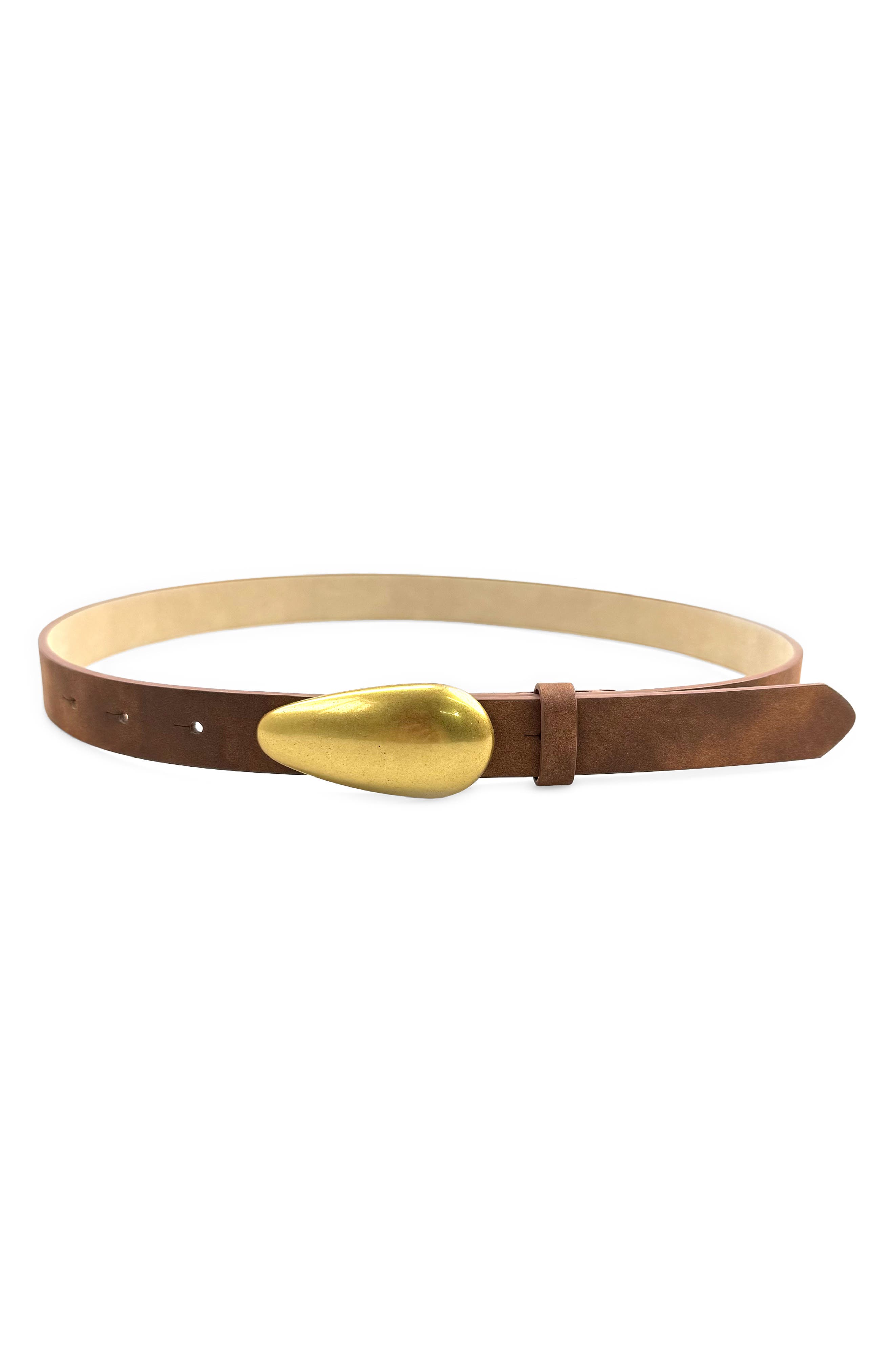 selected SADDLE BROWN/ GOLD