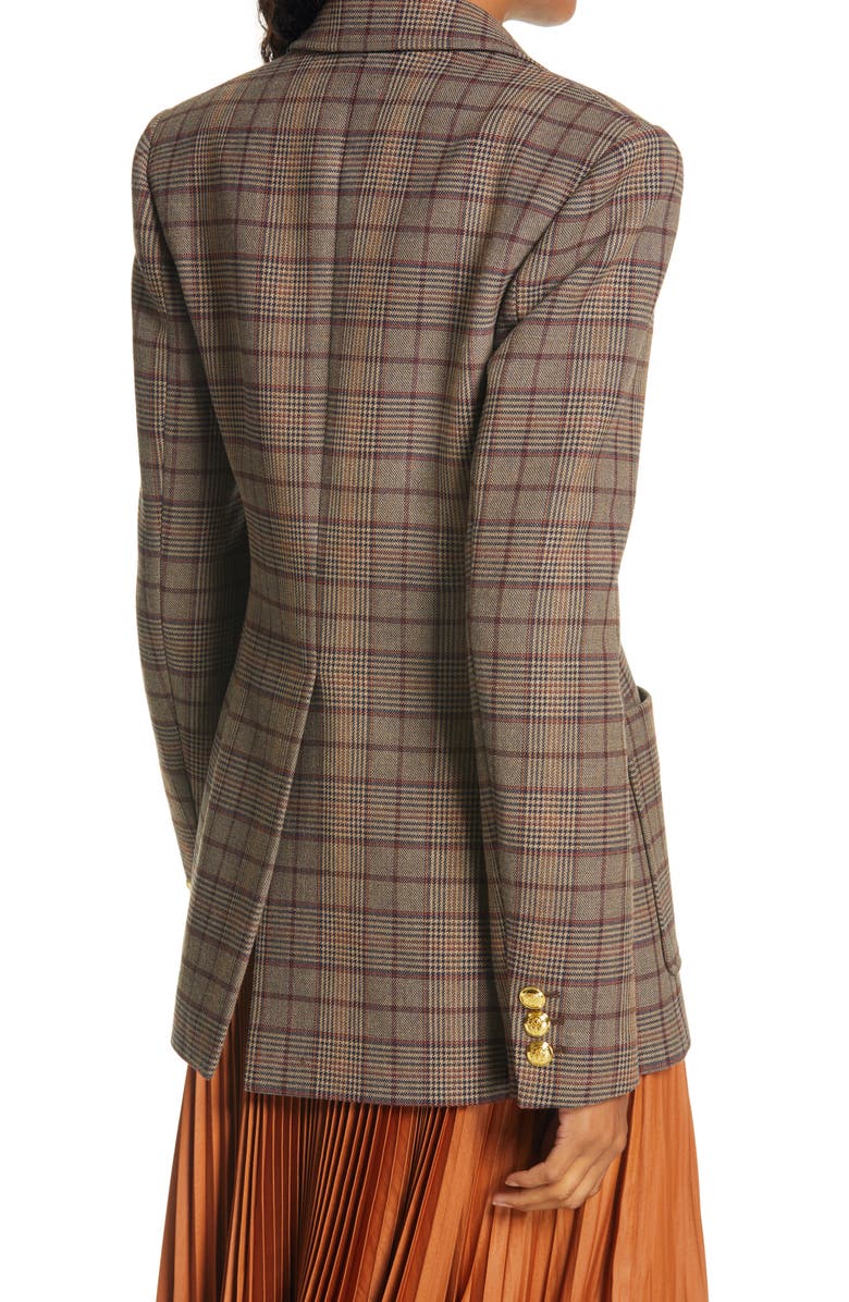 A.L.C. Hicks Check Single Button Blazer, Alternate, color, 