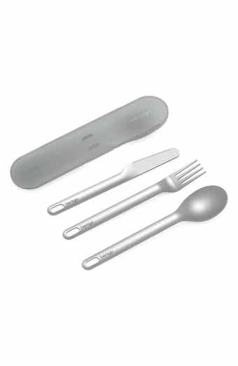 Stainless Steel Travel Utensil Set - Carbon