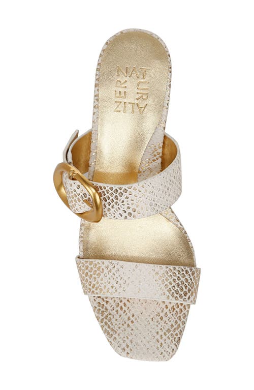 Shop Naturalizer Ida Sandal In White/gold