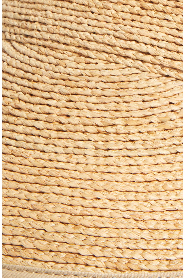 Raffia Visor, Alternate, color, NATURAL RAFFIA