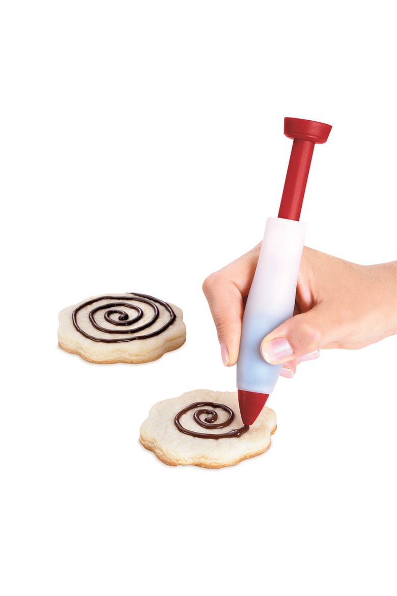 Cookie And Cupcake Decorating Pen Baking Deco Food Frosting Pen, Alternate, color, Red