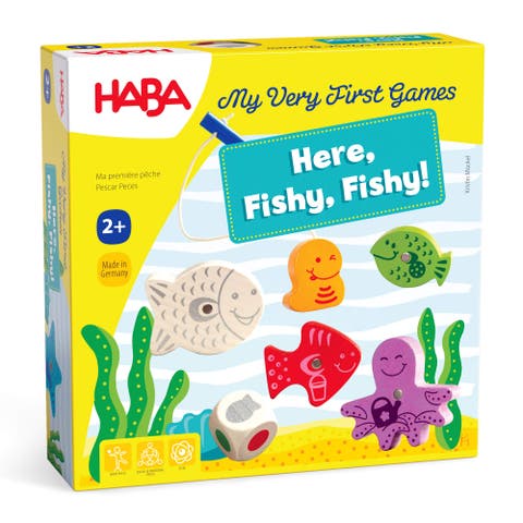 My Very First Games - Here Fishy Fishy! Magnetic Fishing Game Ages 2+ Made in Germany Toddler Games, Learning Toys, Preschool Toys