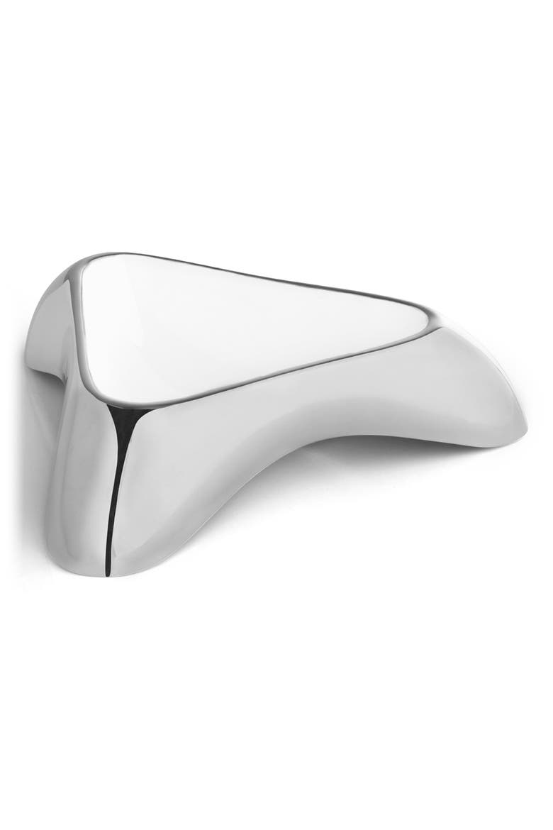 Small Enameled Pet Bowl, Main, color, ALLOY