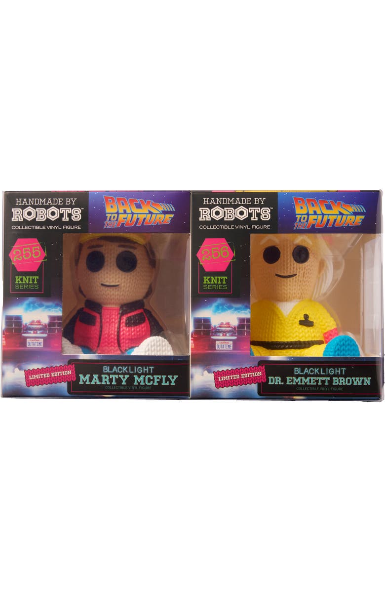 Handmade By Robots Back To The Future (Blacklight) 2Pk, Main, color, 
