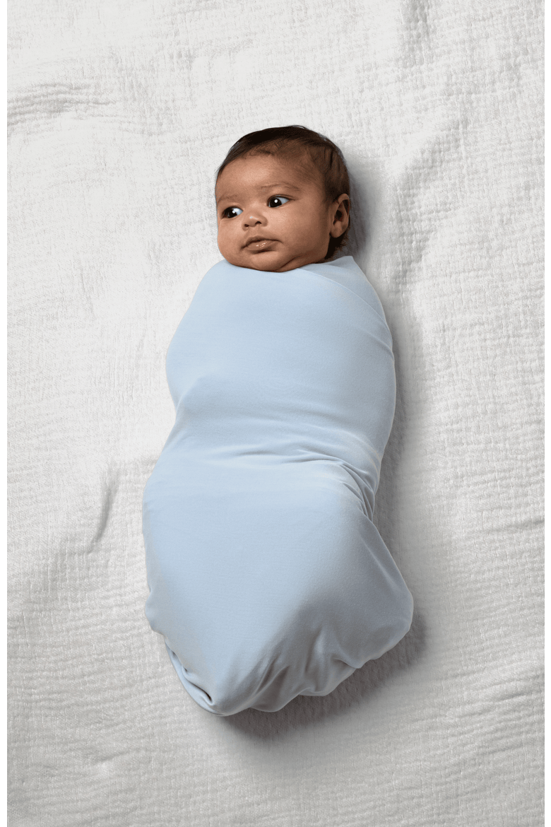 Swaddle Blanket, Alternate, color, French Blue