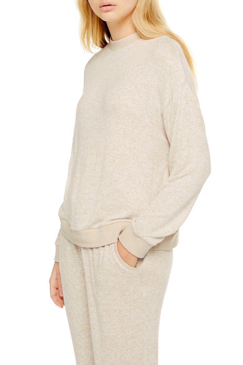 Supersoft Sweatshirt, Alternate, color, OATMEAL