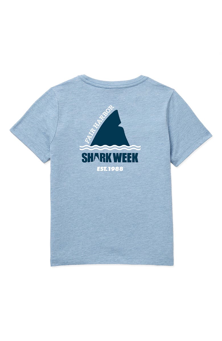 Fair Harbor Kids' Kismet Graphic T-Shirt, Alternate, color, Faded Denim Shark Fin