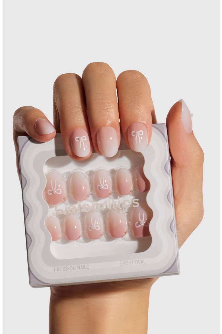 Extra Short Oval Press-On Nails, Alternate, color, JENNIE