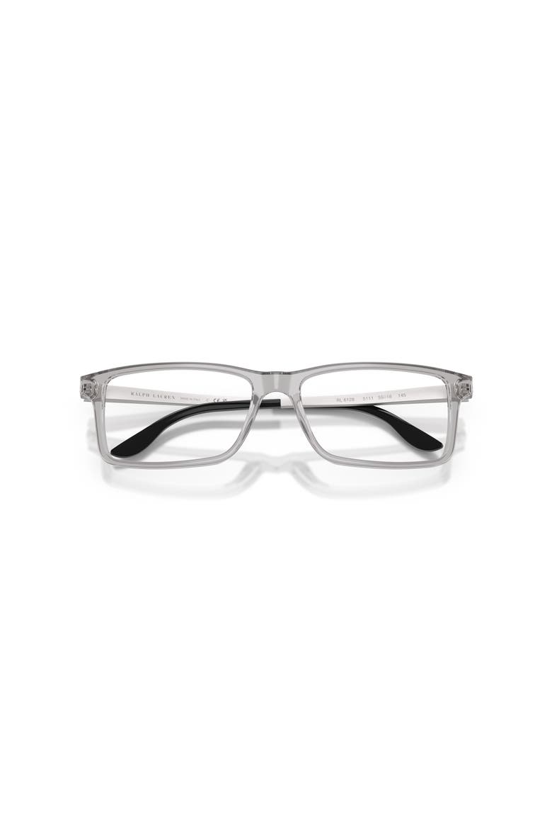 55mm Rectangle optical glasses, Alternate, color, Grey