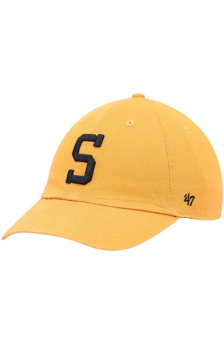 '47 Men's '47 Pittsburgh Steelers Clean Up Alternate Adjustable Hat, Main, color, Gold