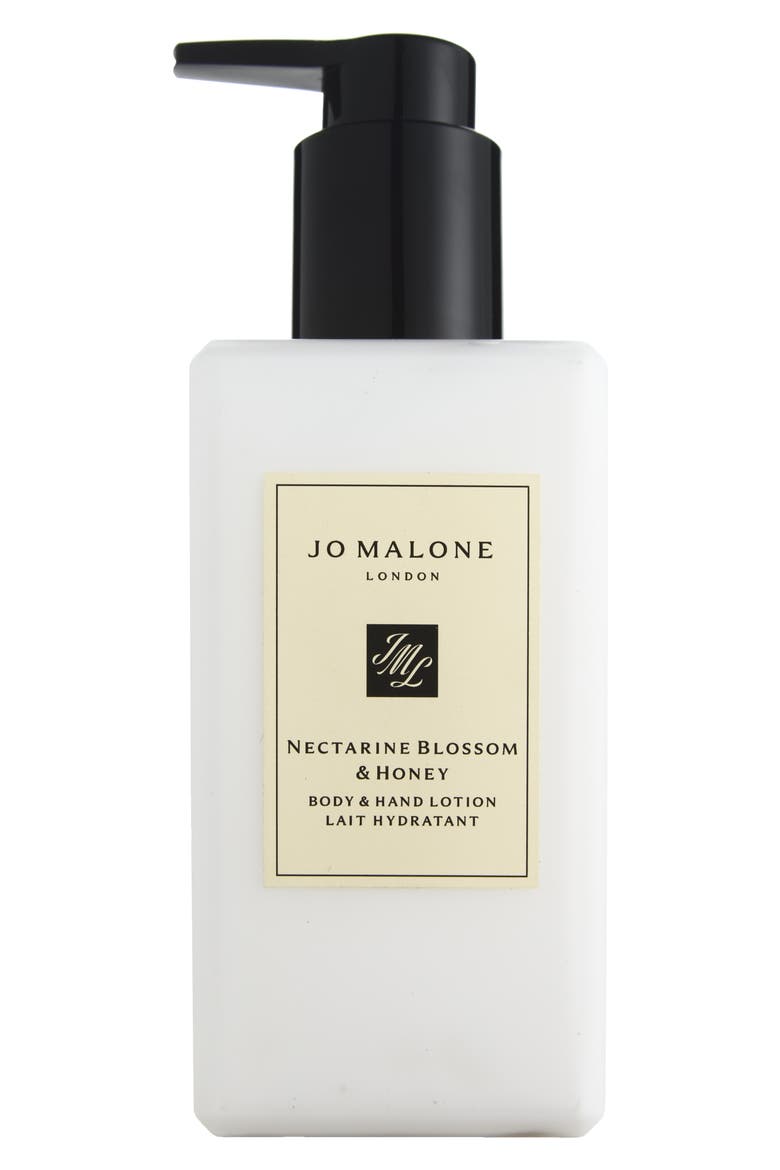 Nectarine Blossom & Honey Body & Hand Lotion, Main, color, NO COLOR