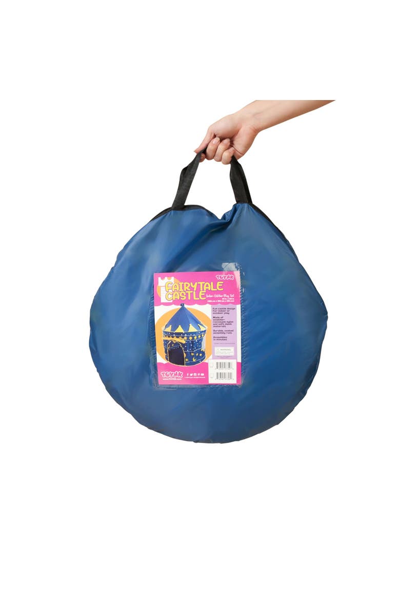 Blue Fantasy Castle Play Tent | 54 x 41 Inches, Alternate, color, Blue