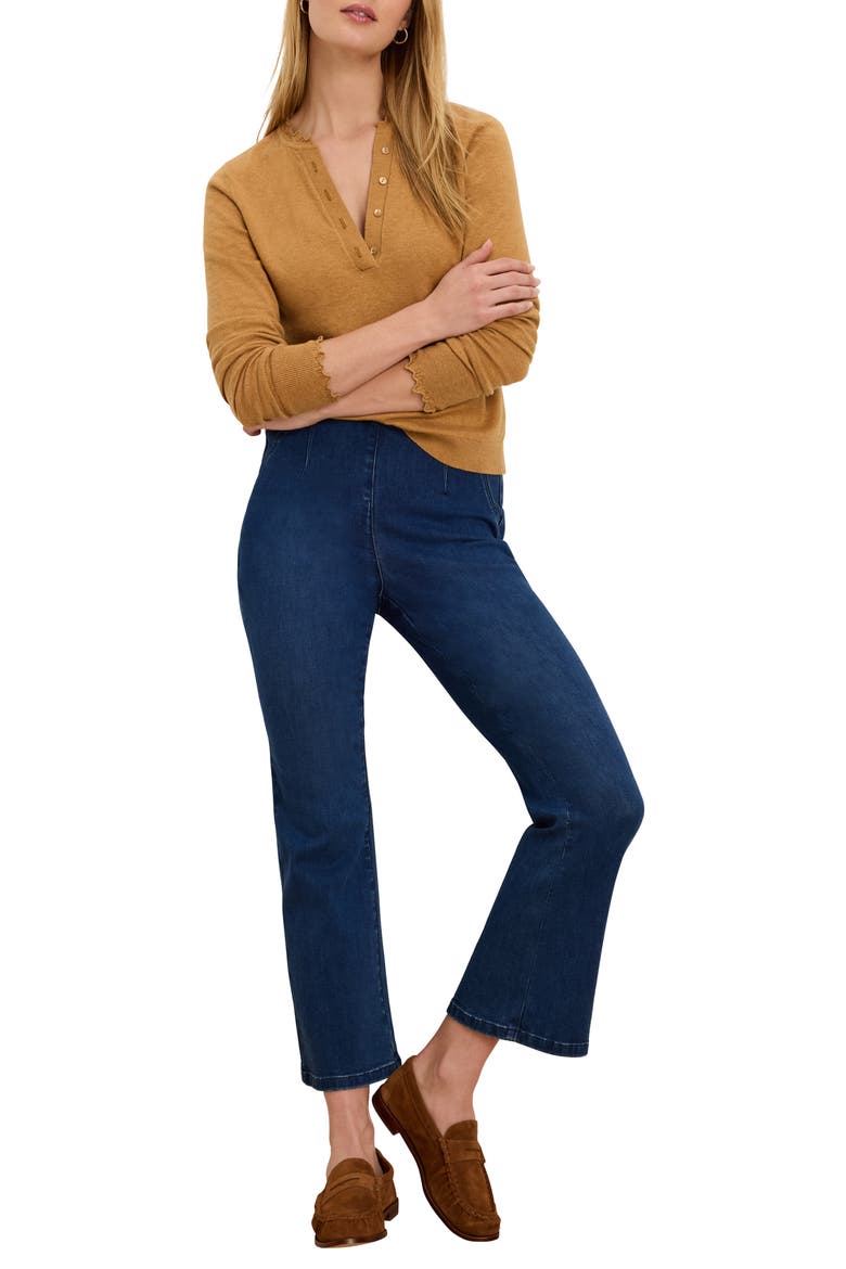 Berkeley Bootcut Jeans, Alternate, color, HARBOR