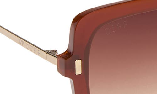 DIFF DIFF 54MM SQUARE SUNGLASSES