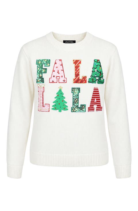 Kids' Falala Sequin Sweater
