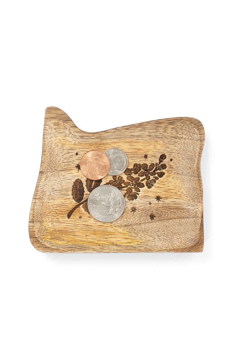 Matr Boomie Oregon State Grape Trinket Dish, Alternate, color, Natural
