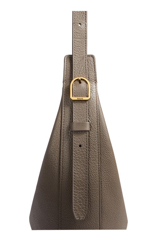 Khaite Small Augustina Suede Hobo Bag