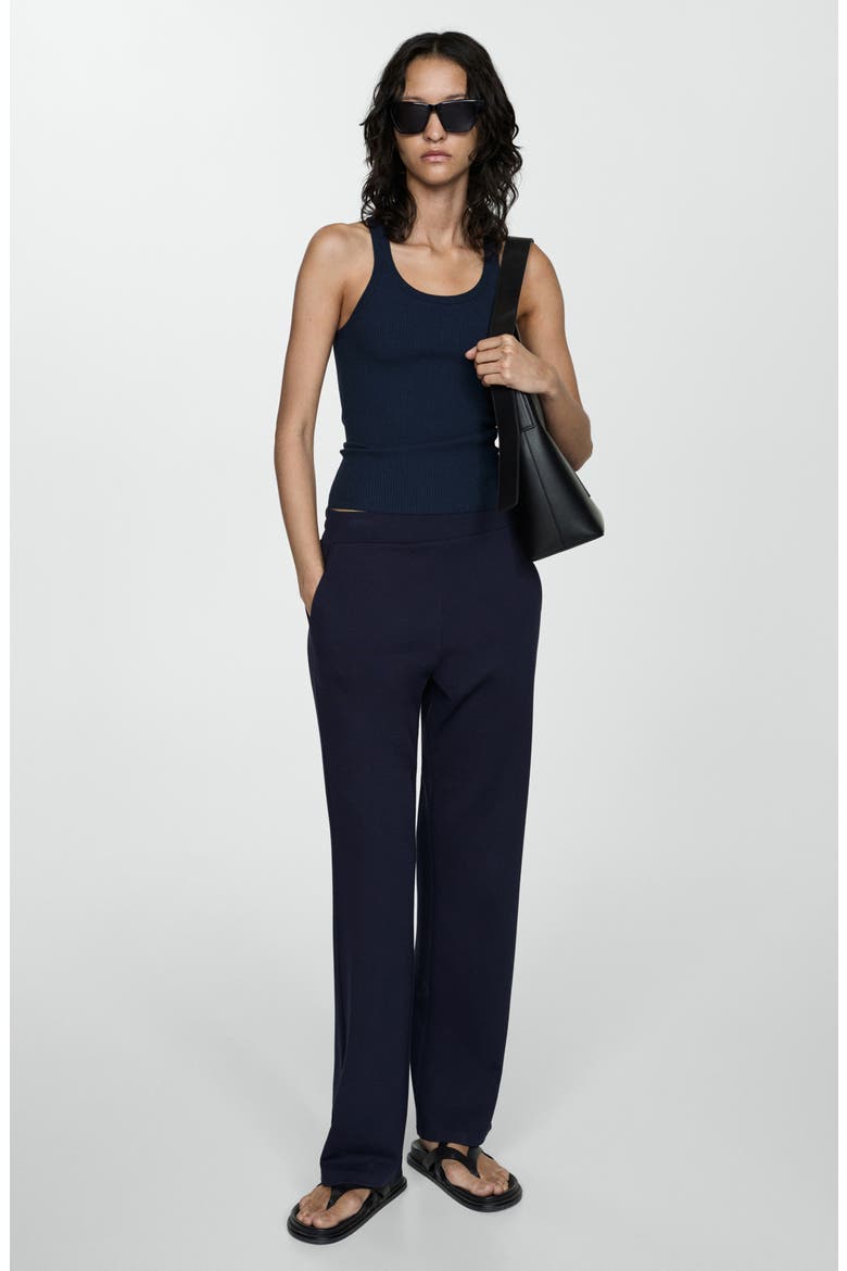 Knit Pants, Alternate, color, DARK NAVY