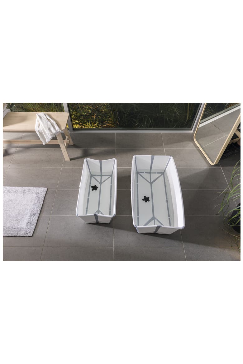 Flexi Bath® X-Large Bathtub, Alternate, color, WHITE GREY