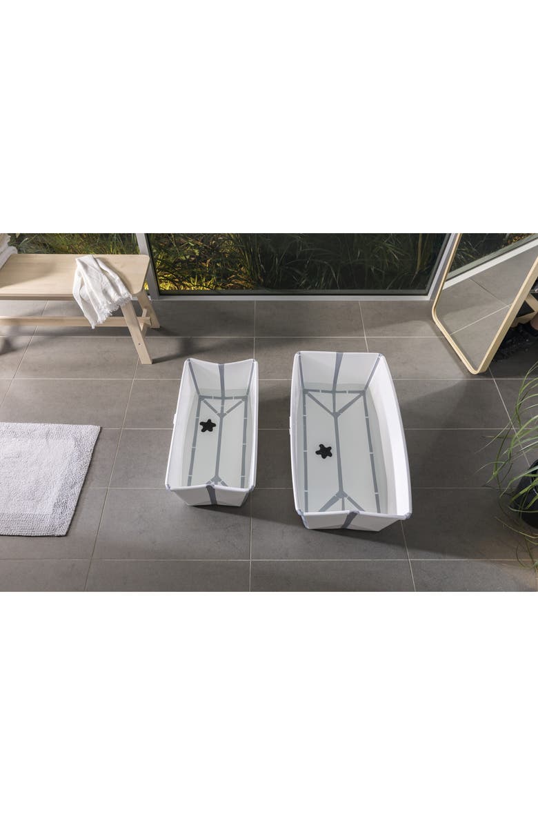 Stokke Flexi Bath<sup>®</sup> X-Large Bathtub, Alternate, color, White Grey