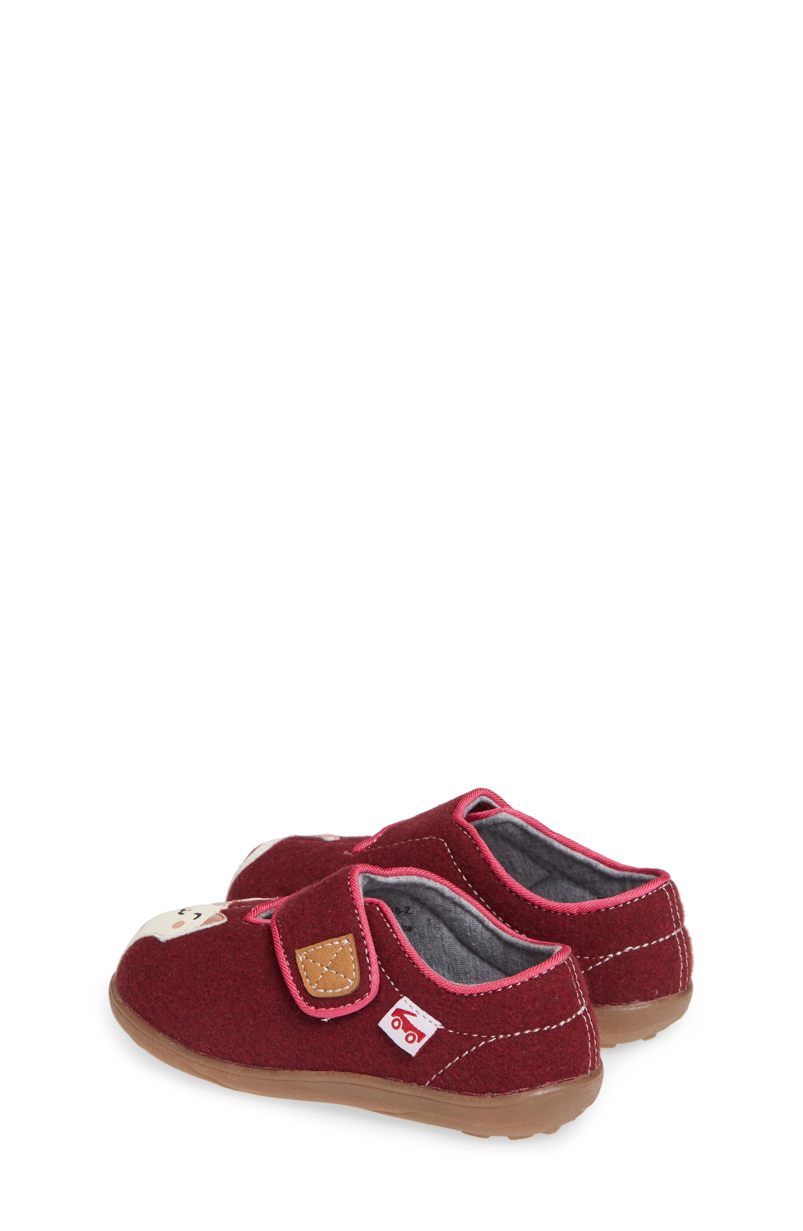 See Kai Run Cruz Slipper, Alternate, color, Berry Kitty