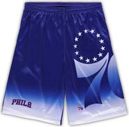FANATICS Men's Fanatics Branded Royal Philadelphia 76ers Big & Tall Graphic Shorts