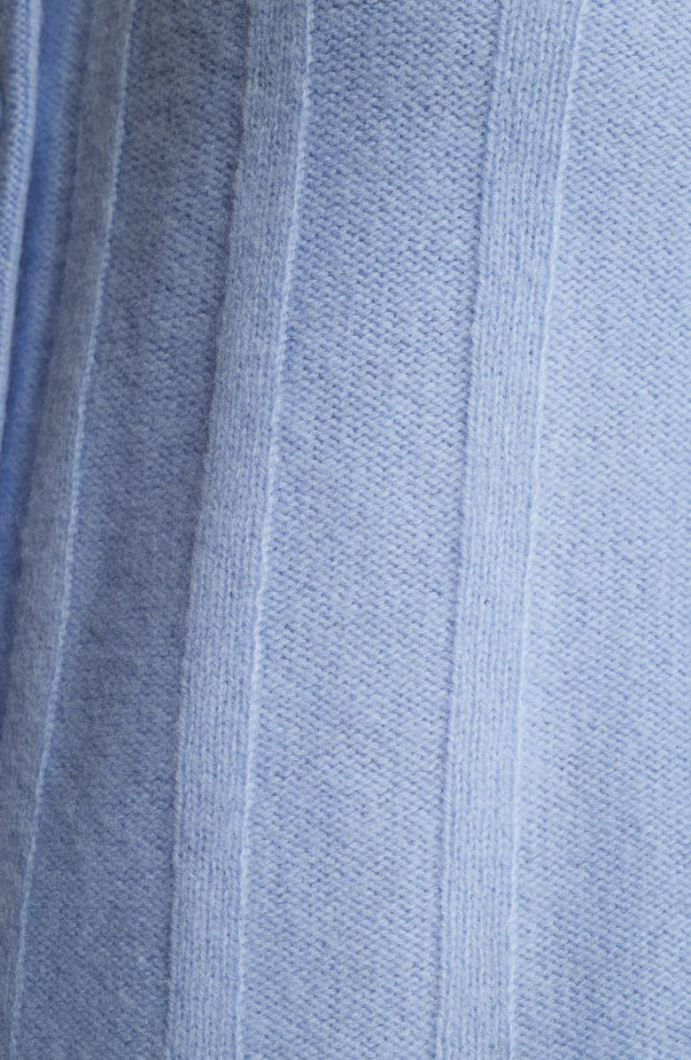 Reformation Hannah Merino Wool Cardigan, Alternate, color, Ice Water